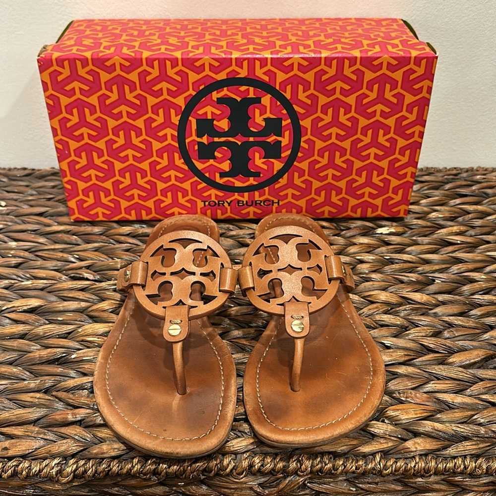 Tory Burch Miller Sandals Women's Size 7